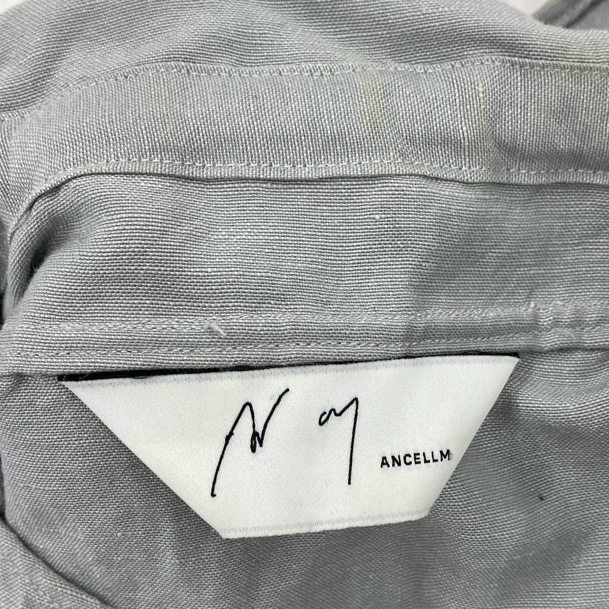 パーカー ANCELLM 23SS L/R PULLOVER HOODIE ANC-SH13 ｸﾞﾚｰ (1) 1 グレー