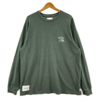 長袖Ｔシャツ WTAPS L/S TEE 232ATDT-CSM06 緑 (02) 2 グリーン