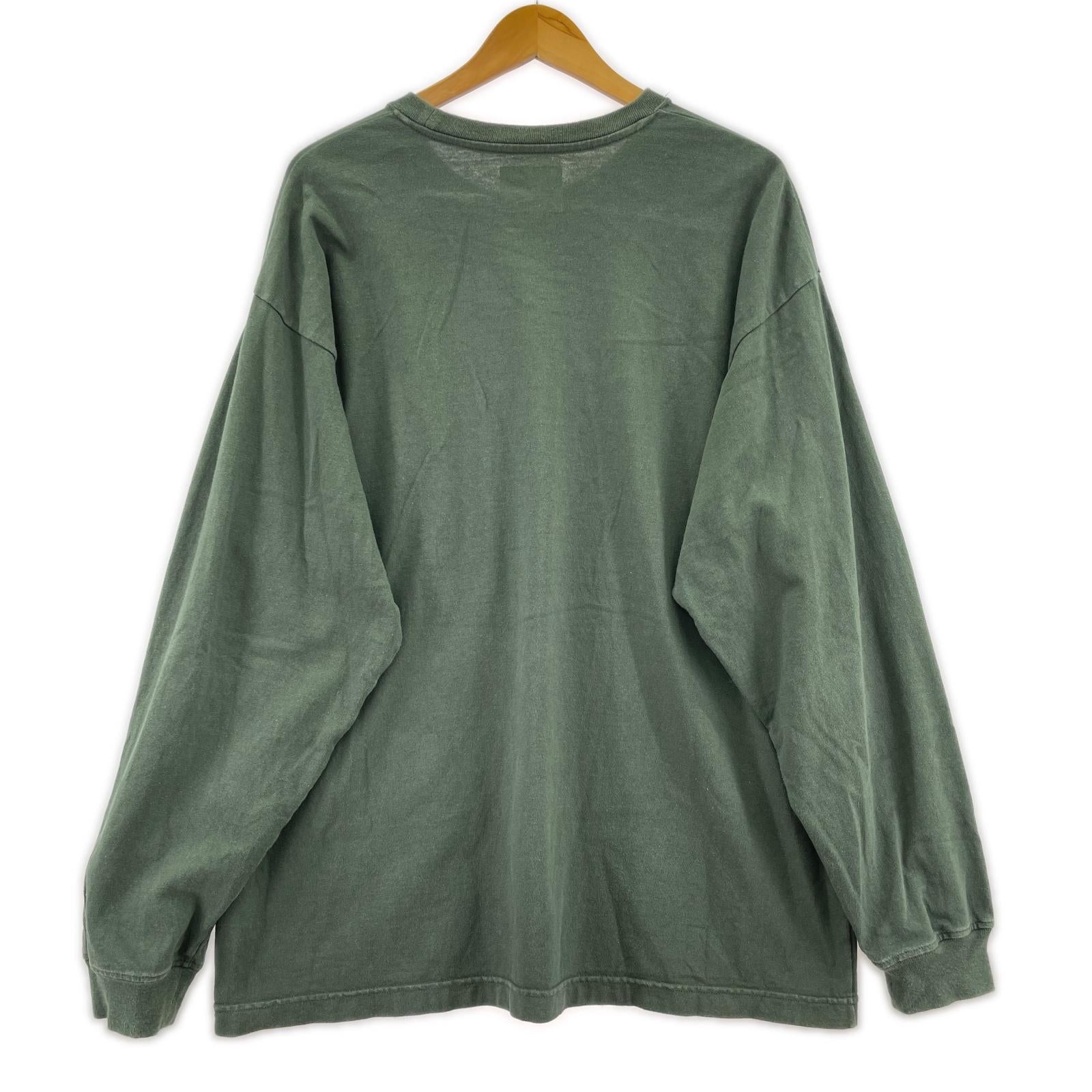 長袖Ｔシャツ WTAPS L/S TEE 232ATDT-CSM06 緑 (02) 2 グリーン