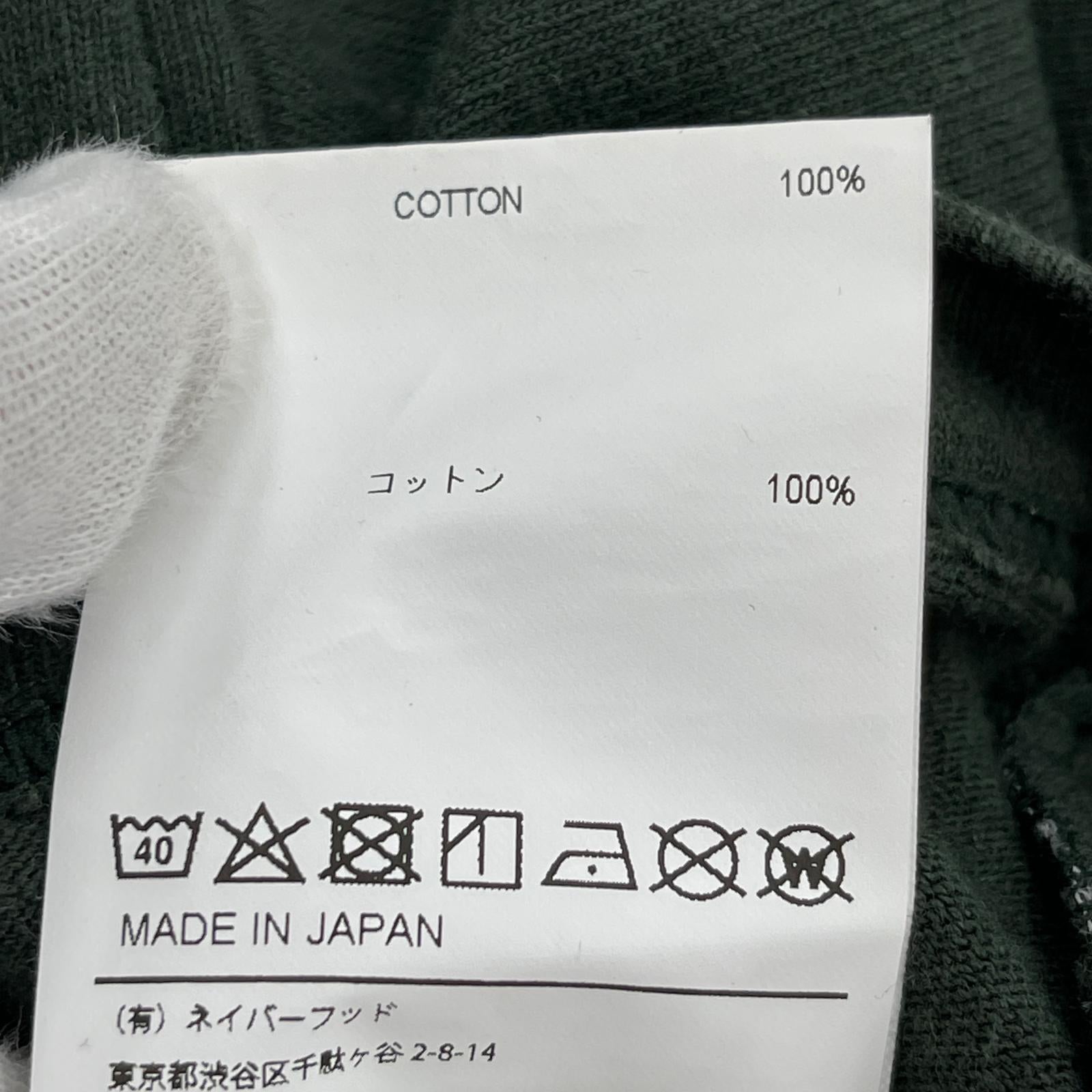 長袖Ｔシャツ WTAPS L/S TEE 232ATDT-CSM06 緑 (02) 2 グリーン