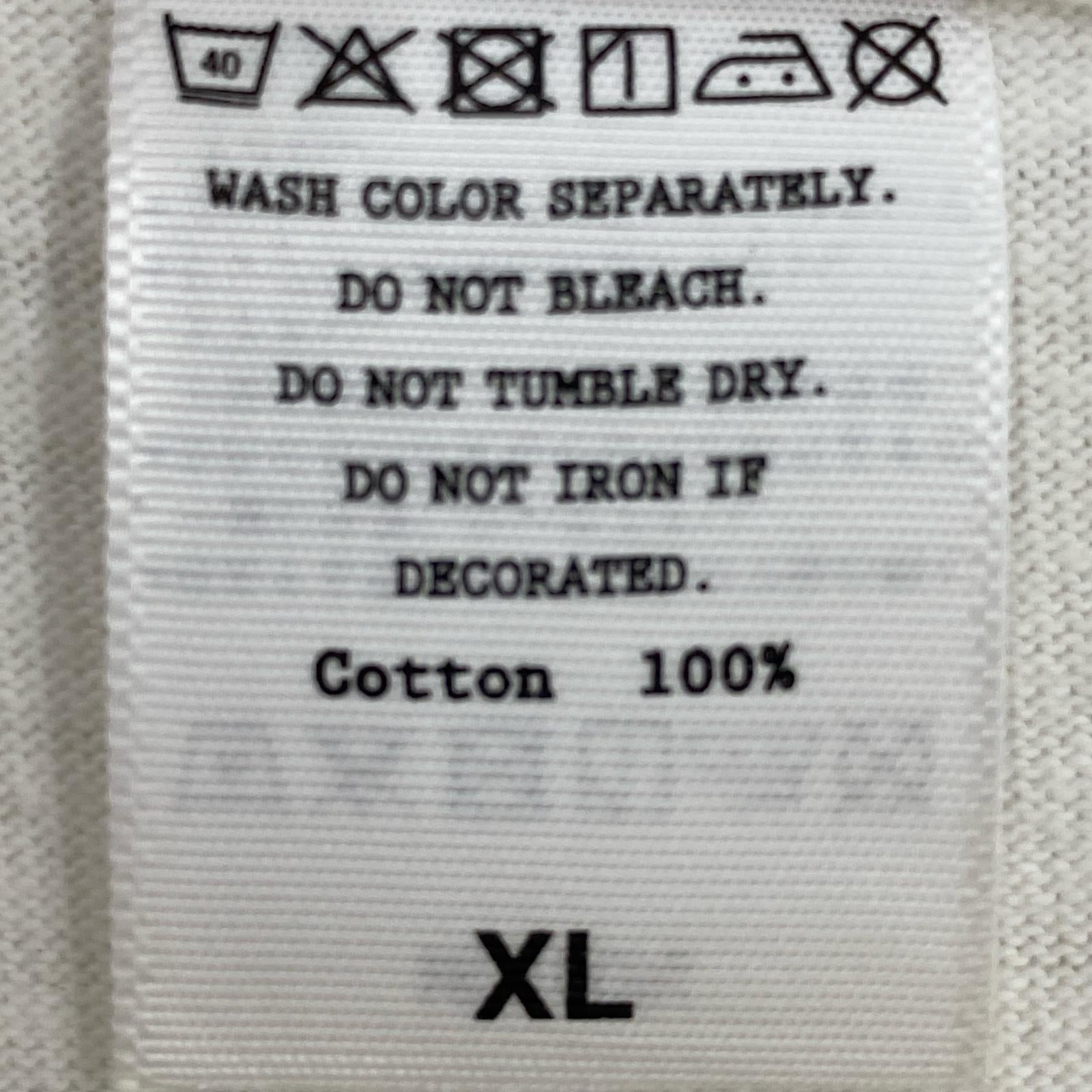 半袖Ｔシャツ プリント 白 (XL) ホワイト
