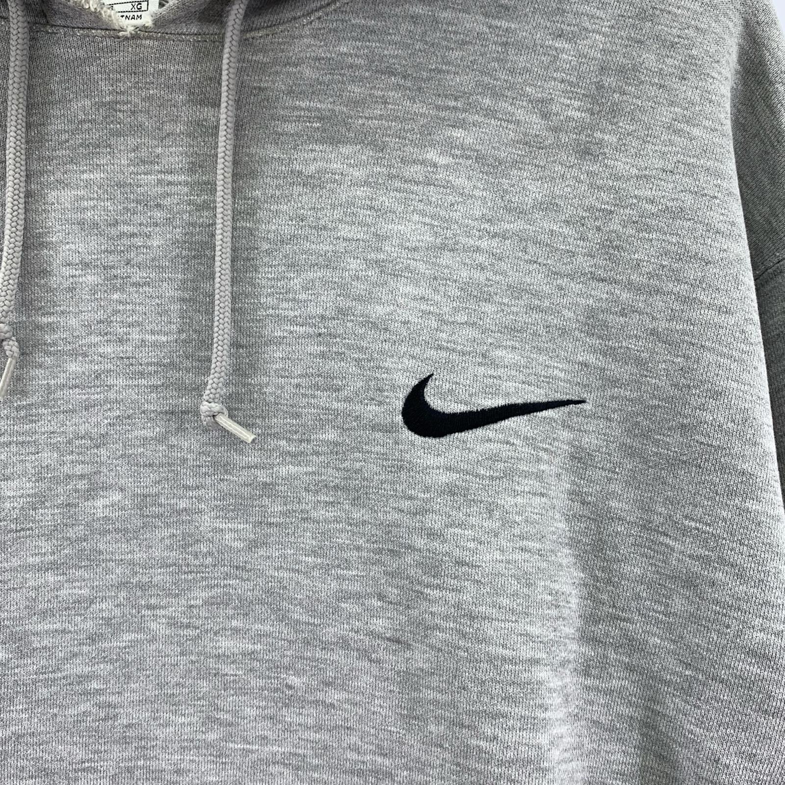 パーカー NIKE 90s スウォッシュ スウェットパーカー グレー (XL) グレー