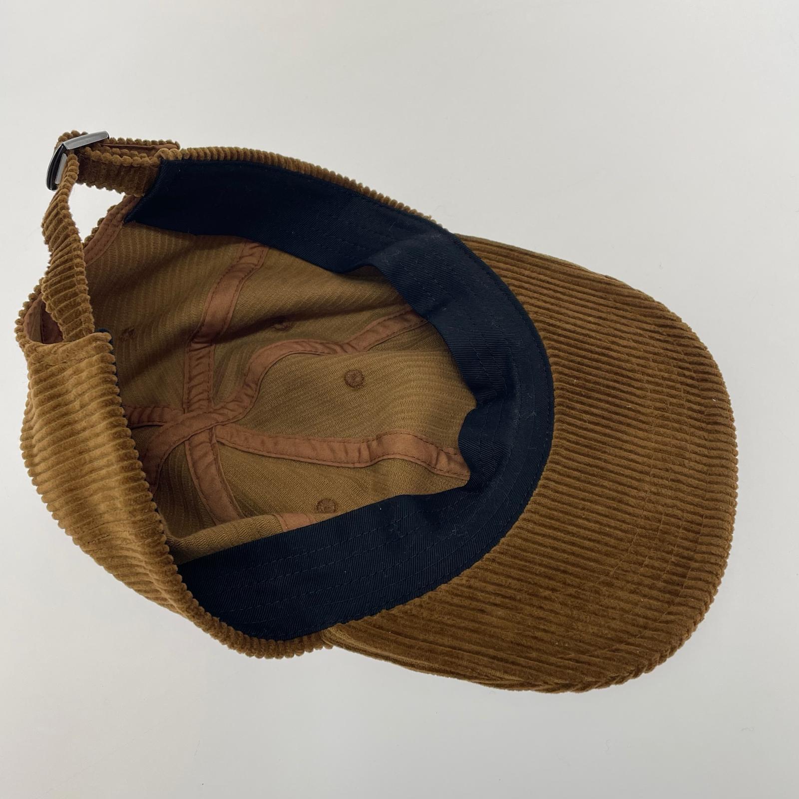 キャップ Corduroy Cap 茶 ブラウン
