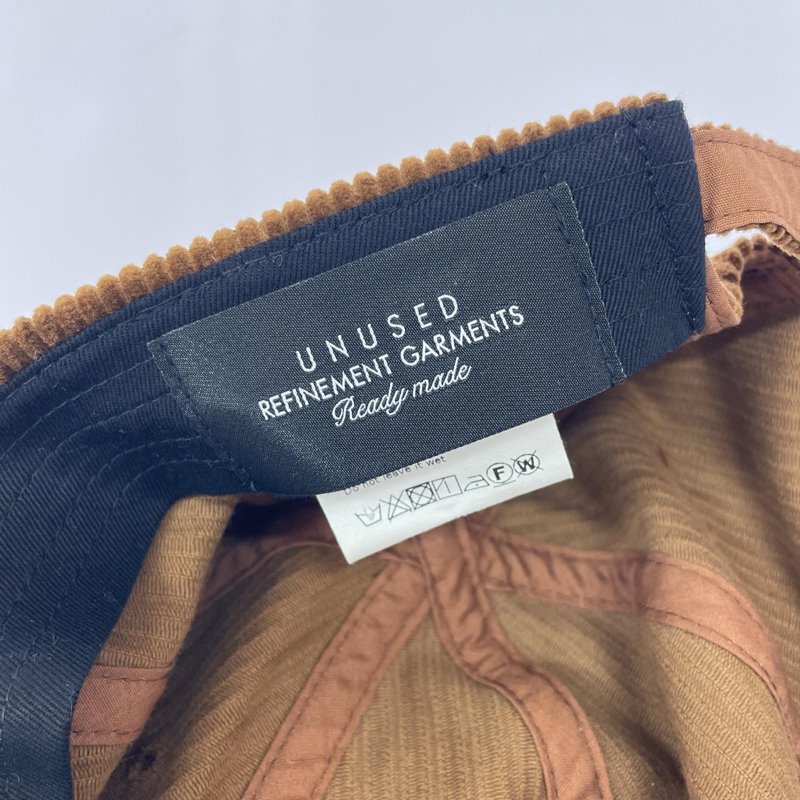 キャップ Corduroy Cap 茶 ブラウン