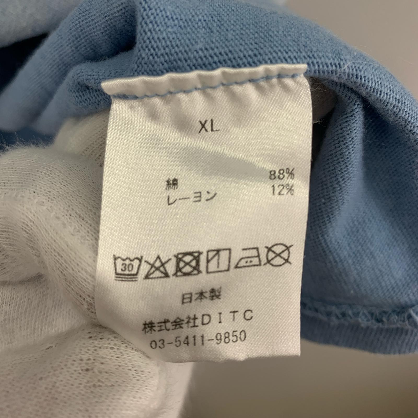 半袖Ｔシャツ サックスブルー (XL)
