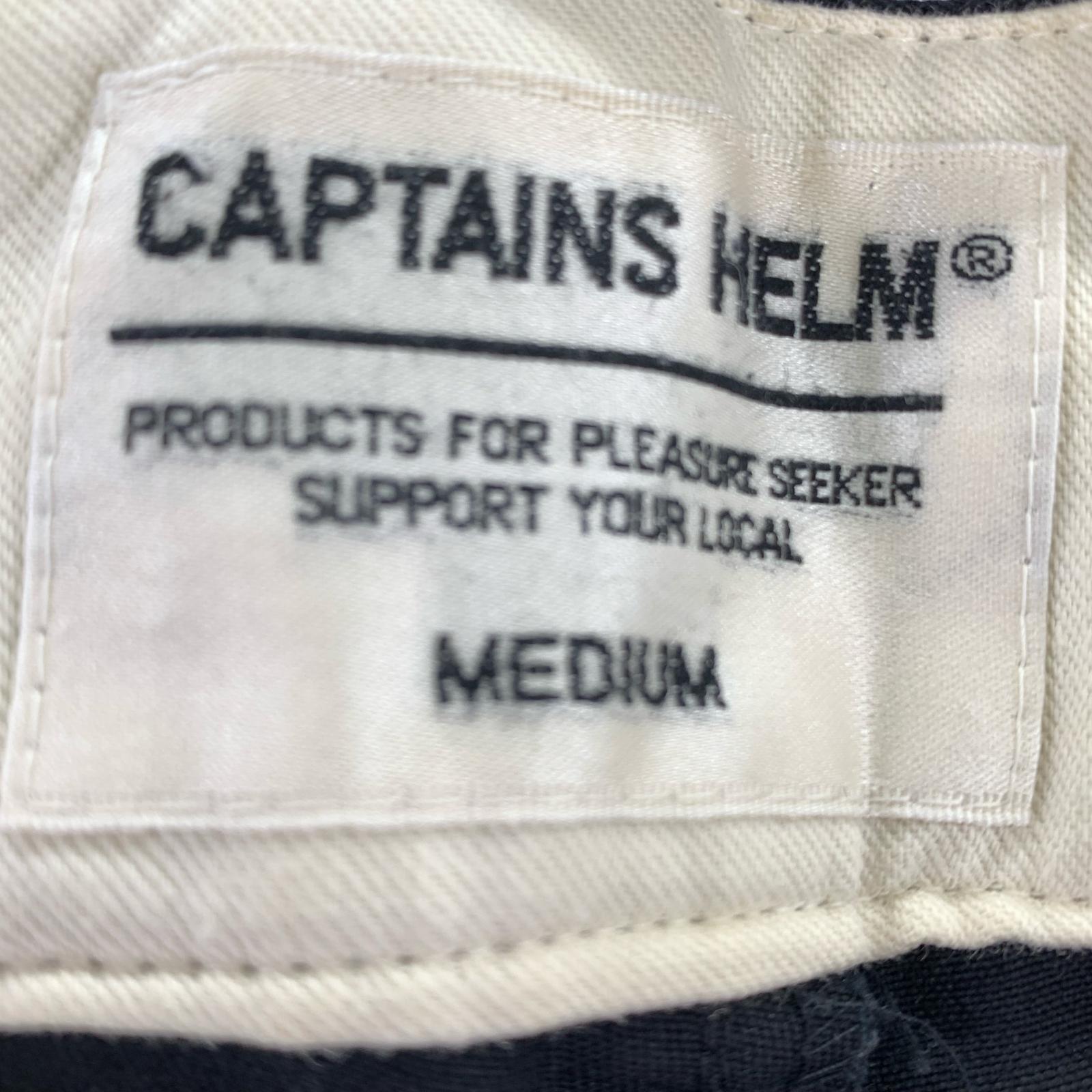 パンツ Captains Helm ワークパンツ 黒 (M) M ブラック