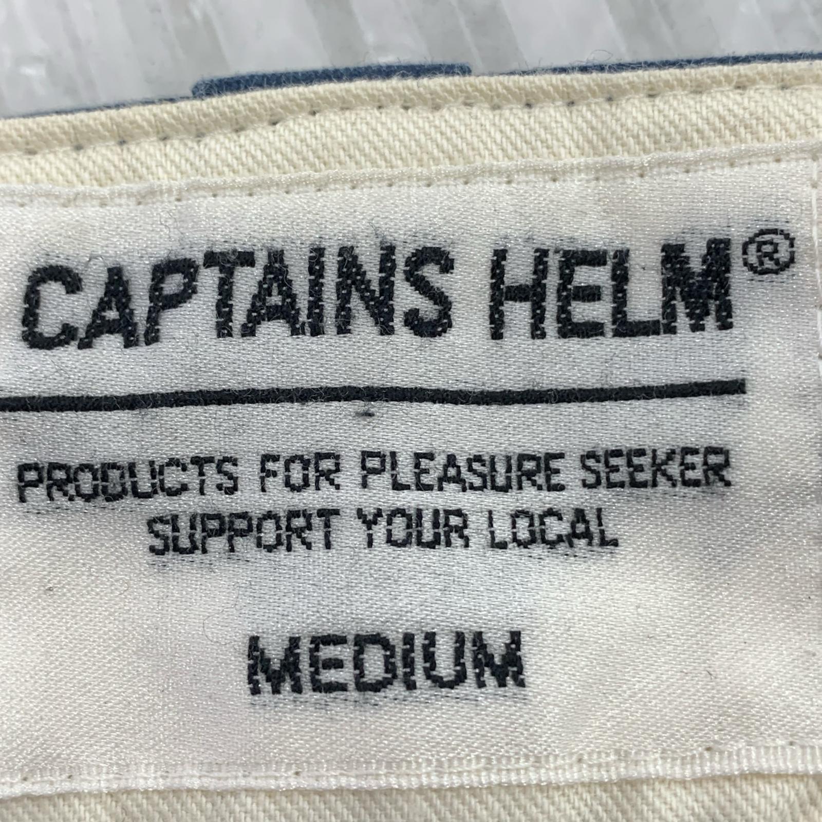 パンツ Captains Helm ワークパンツ 青 (M) M ネイビー