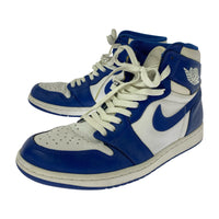 スニーカー AIR JORDAN 1 RETRO HIGH OG STORM BLUE (28.0cm) 28cm (US10 UK9 1/2 EU46) ブルー