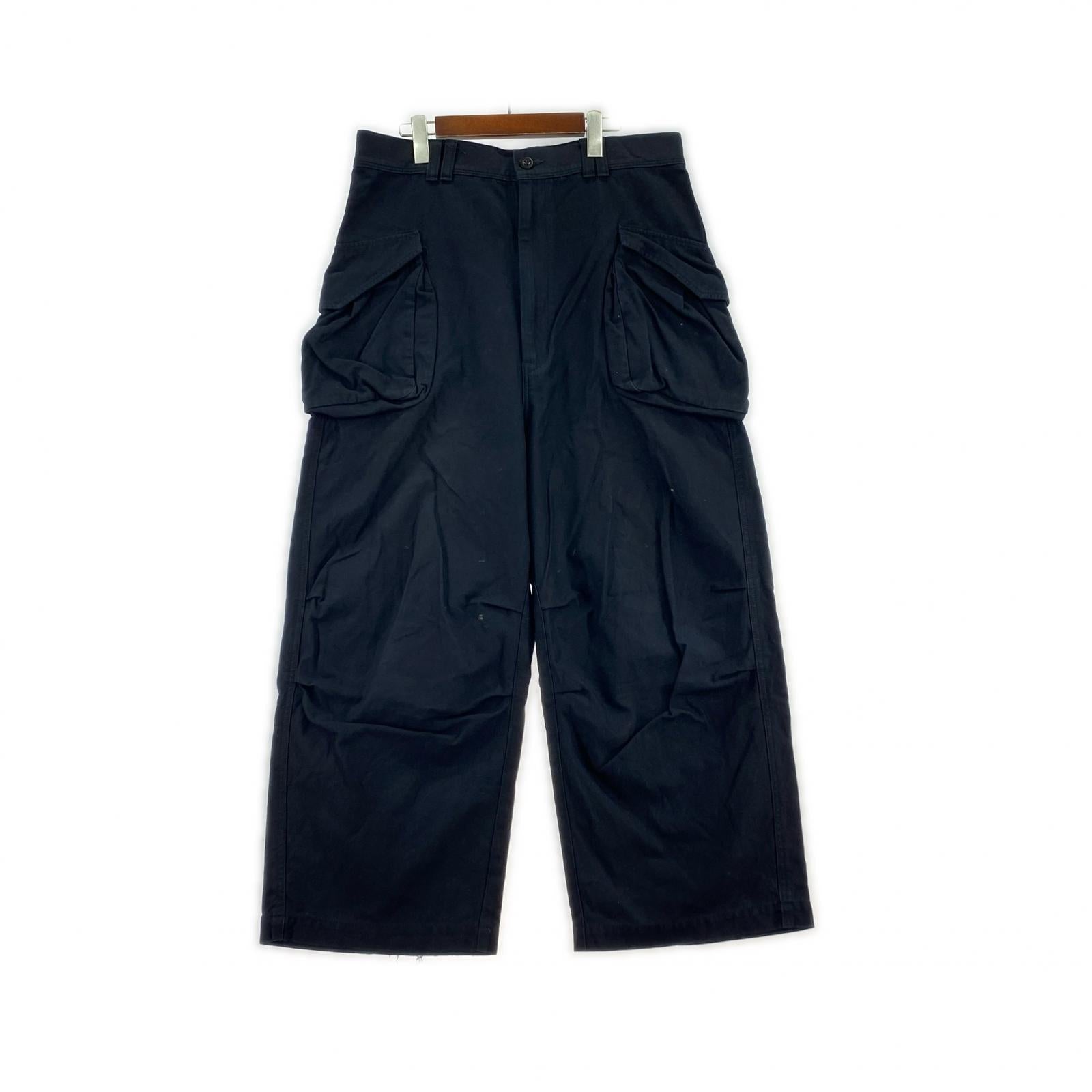 パンツ 23AW 3D Pocket Cargo Pants 黒 (XL) ブラック