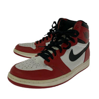 スニーカー AIR JORDAN 1 RETRO HIGH OG CHICAGO 2015 赤白 (30cm) 30cm (US12 UK11 1/2 EU50) レッド