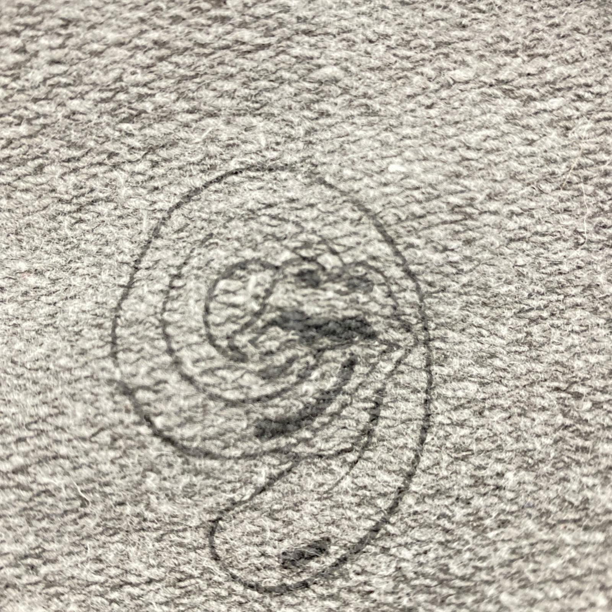 パーカー RS No9 FLAMES LOGO 灰 (L) L グレー