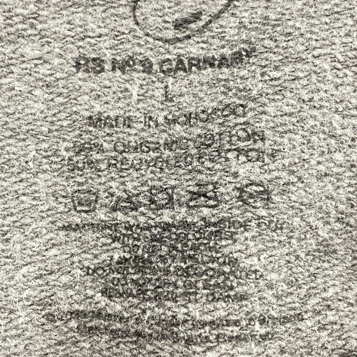 パーカー RS No9 FLAMES LOGO 灰 (L) L グレー