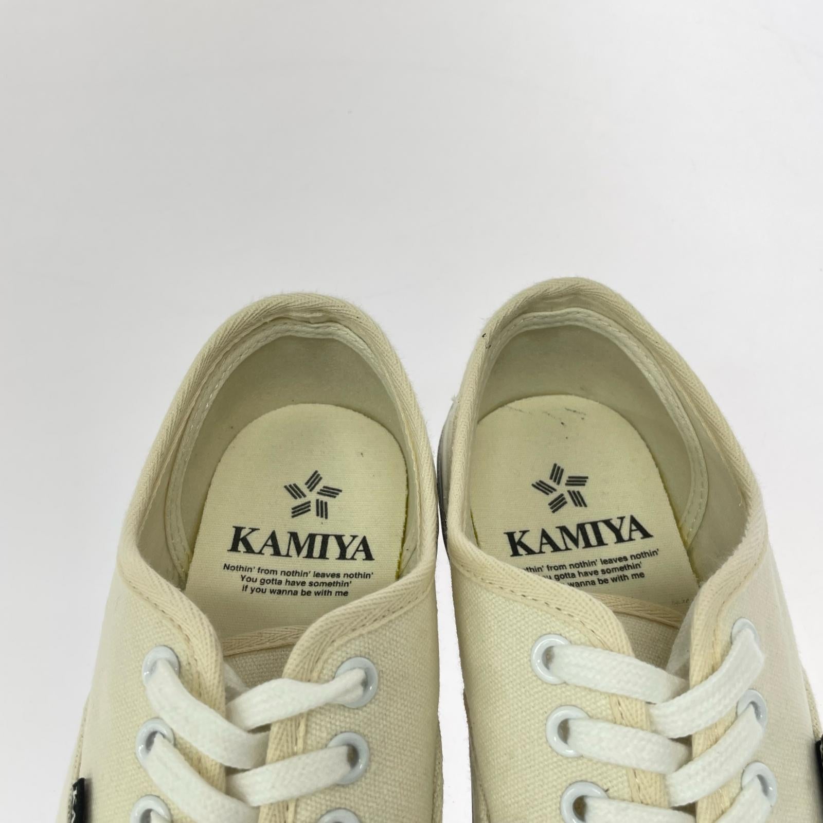 スニーカー KAMIYA Distressed Sneake（40） 40 ホワイト