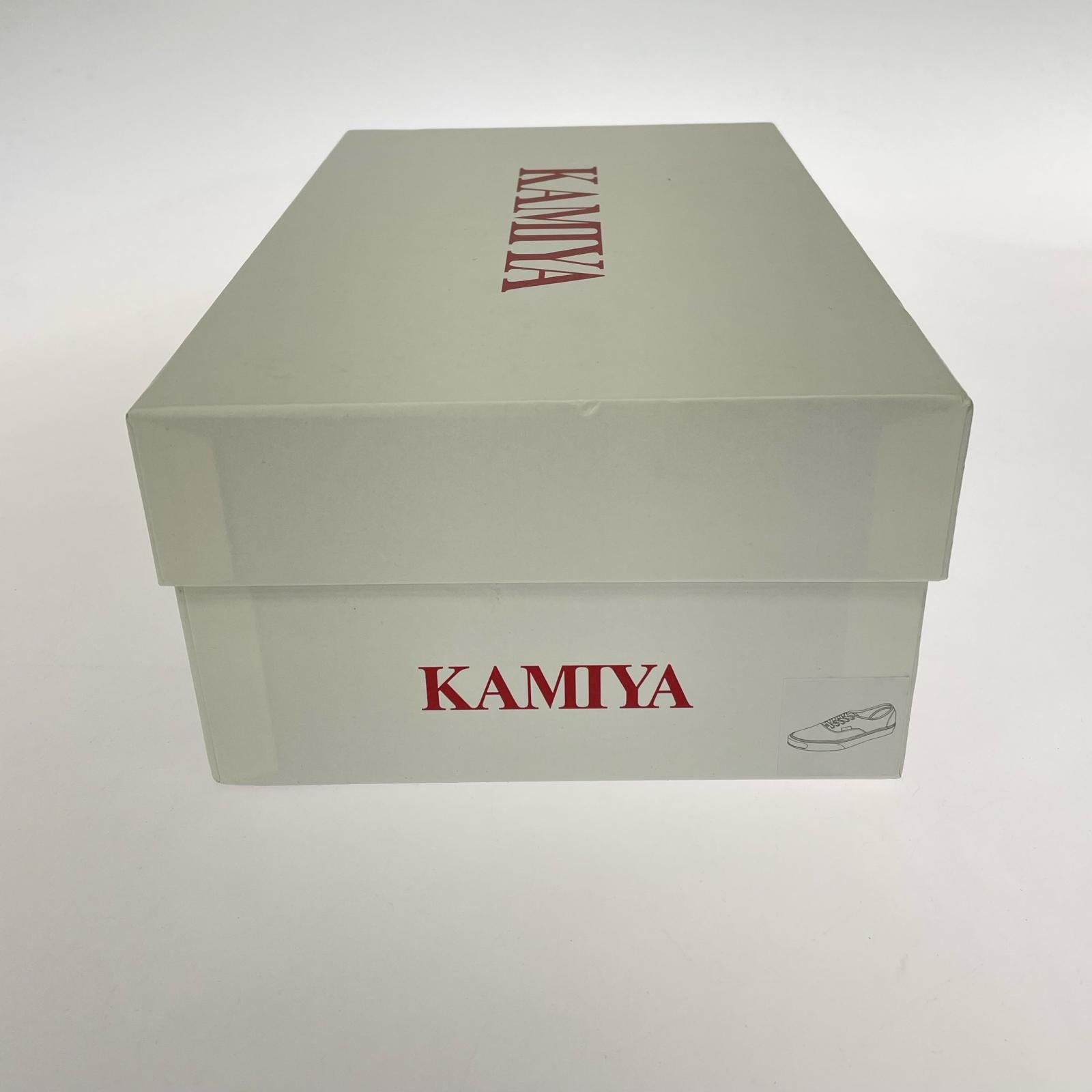 スニーカー KAMIYA Distressed Sneake（40） 40 ホワイト