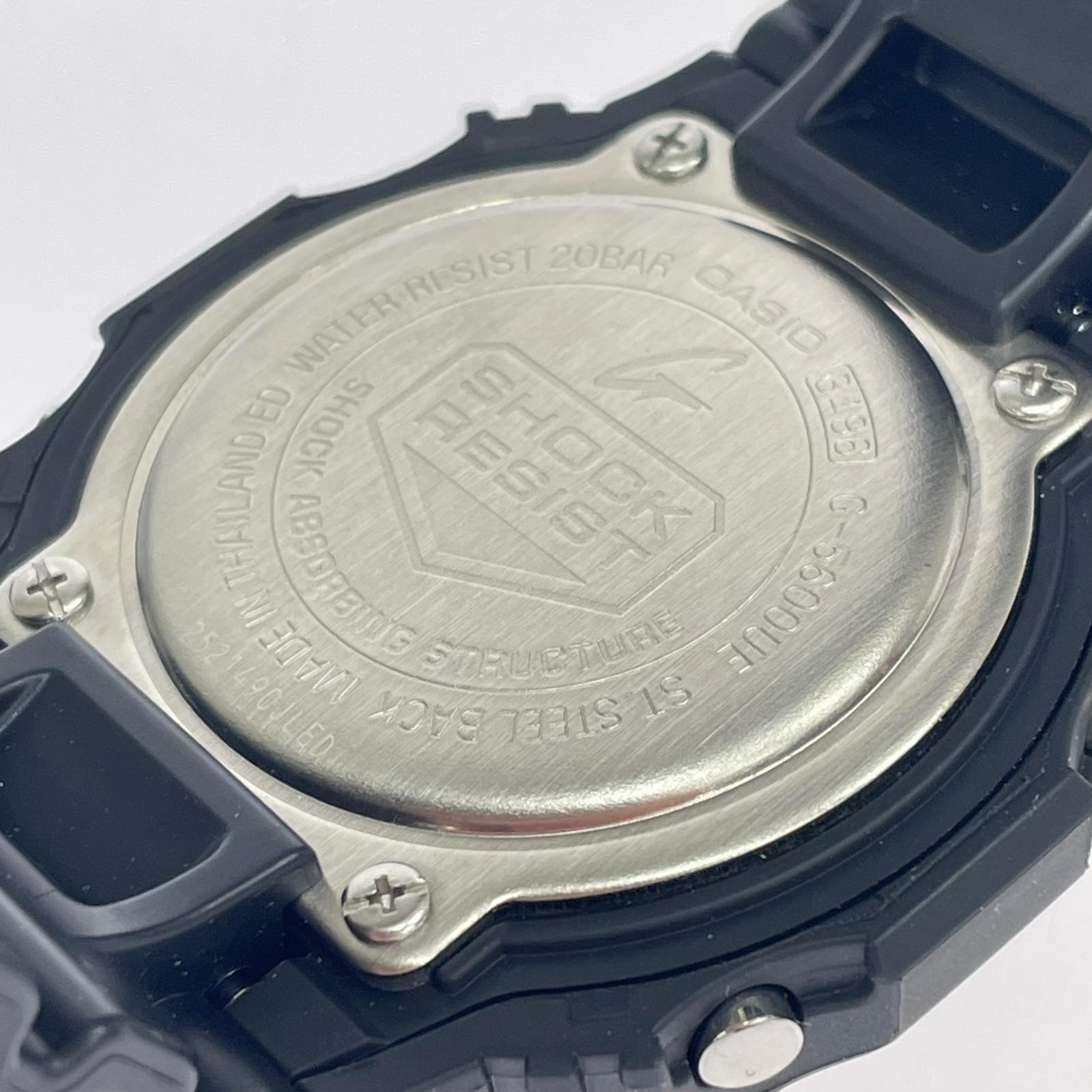 腕時計 G-5600UE-1JF デジタル腕時計 ブラック