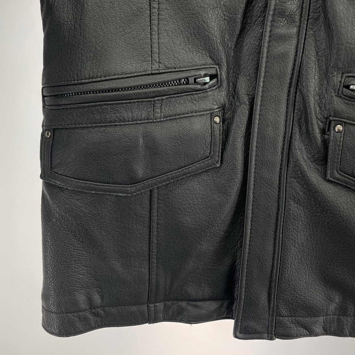 レザージャケット TETE HOMME レザージャケット ブラック