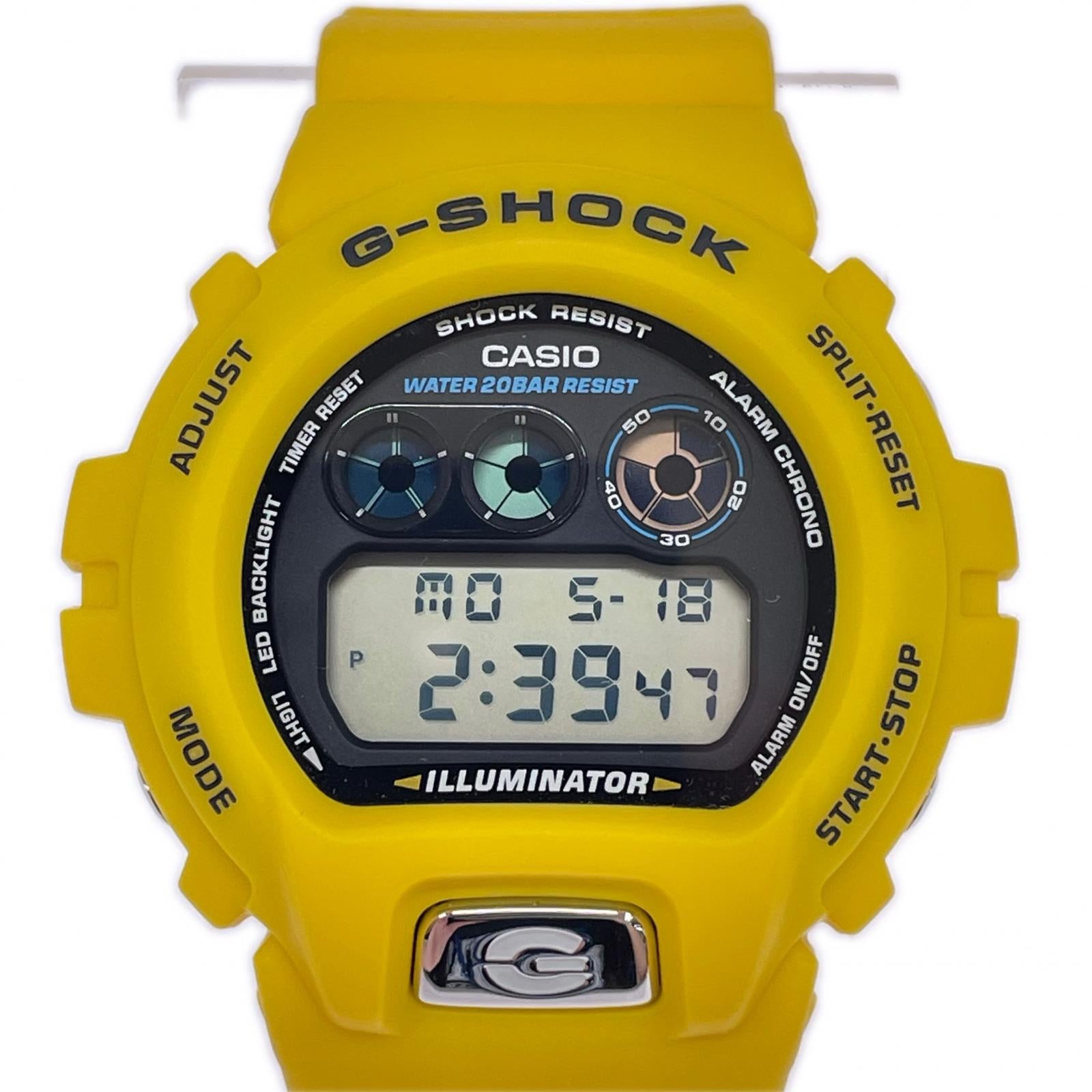 腕時計 G-SHOCK DW-6900TR-9JR 腕時計 イエロー