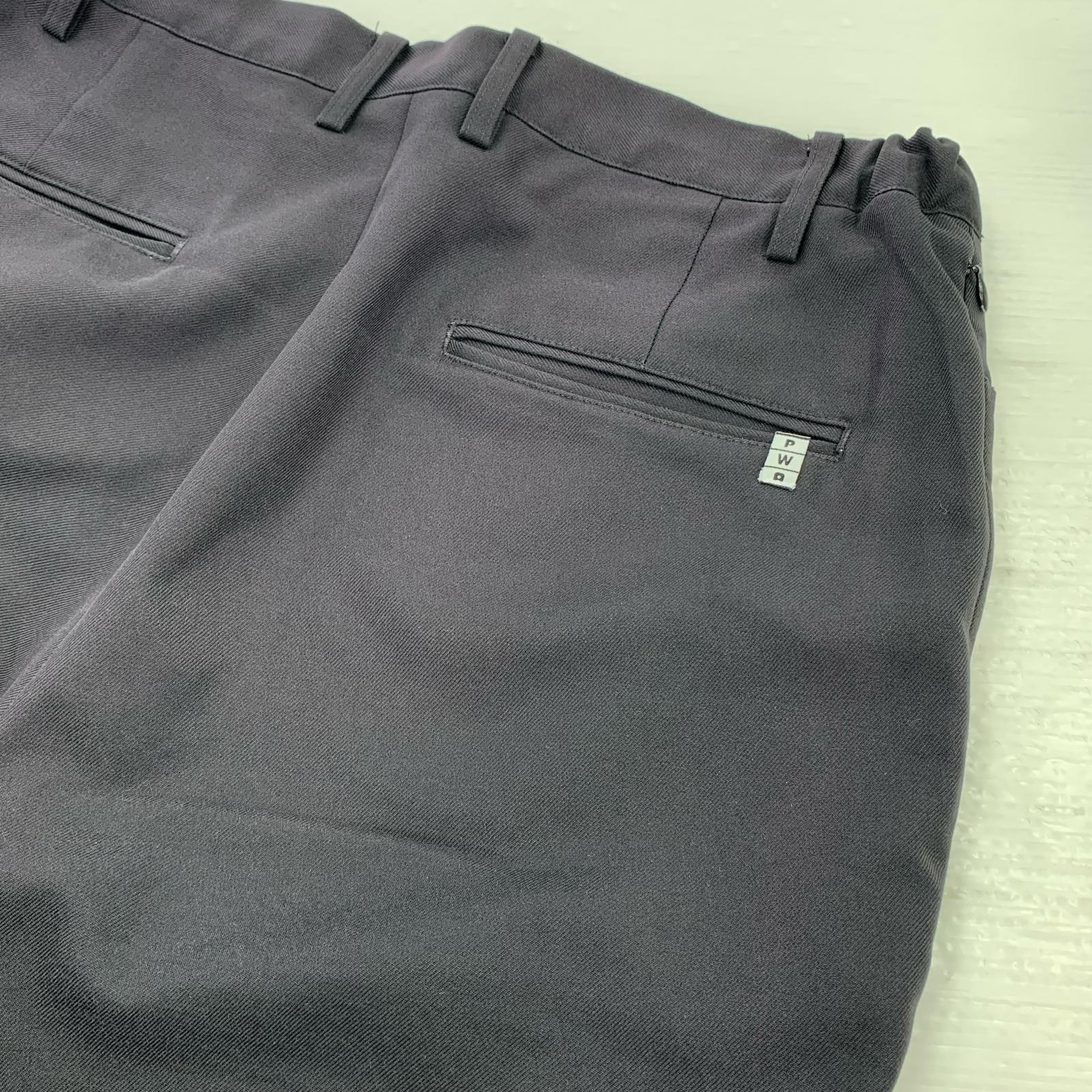 パンツ PWA　スラックス L ブラック