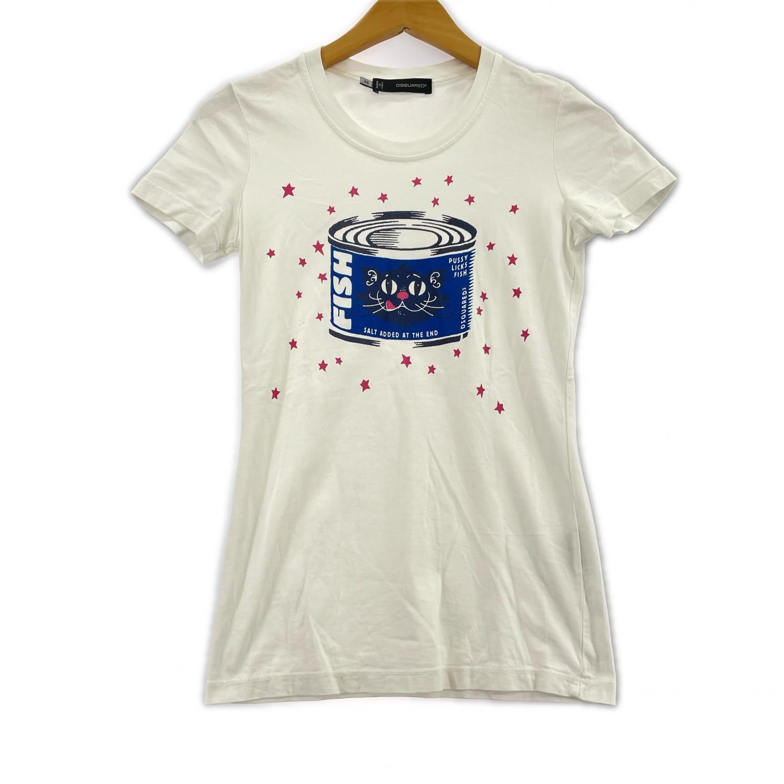 半袖Ｔシャツ キャットフード XS ホワイト