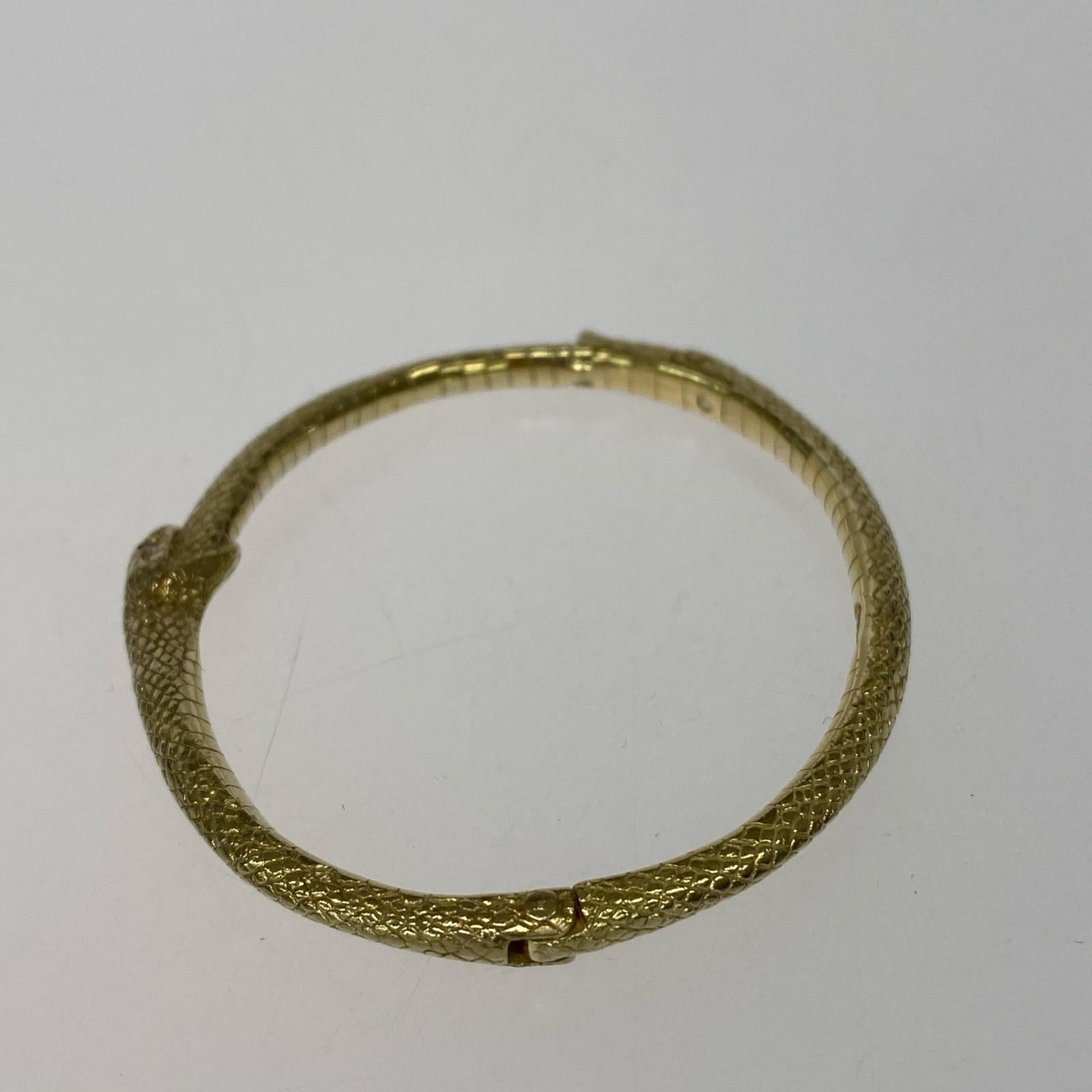 ブレスレット ELCAMI Ouroboros Bangle ゴールド ゴールド