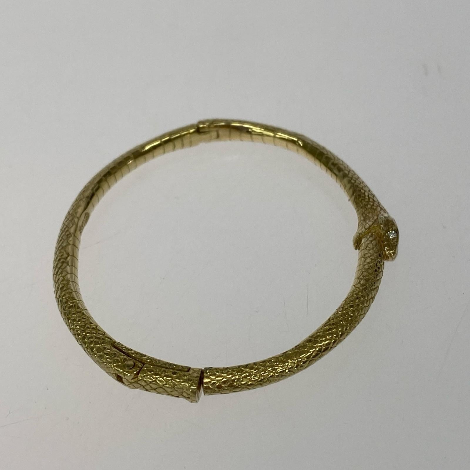 ブレスレット ELCAMI Ouroboros Bangle ゴールド ゴールド