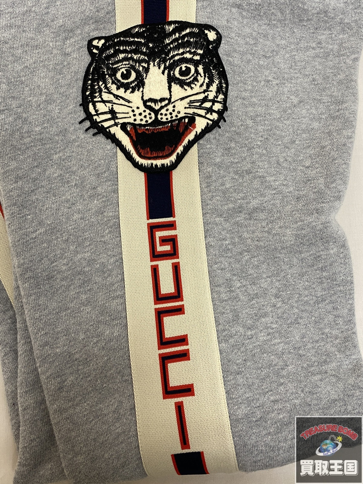 GUCCI 18SS スウェットパンツ グレー (M)