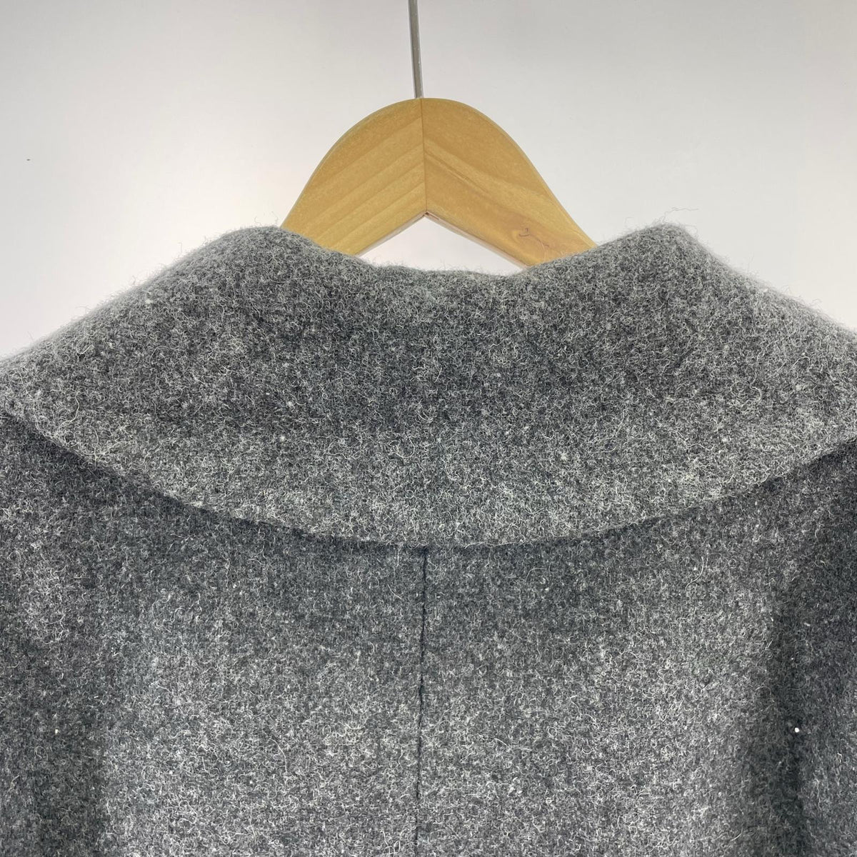 ジャケット Gauze# ｳｰﾙ ｺｰﾄ ｸﾞﾚｰ グレー