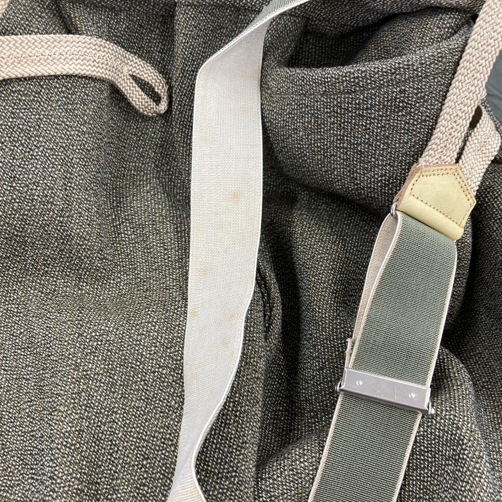 セットアップ John Brocklehurst ツイード ジャケット＆パンツ 緑系