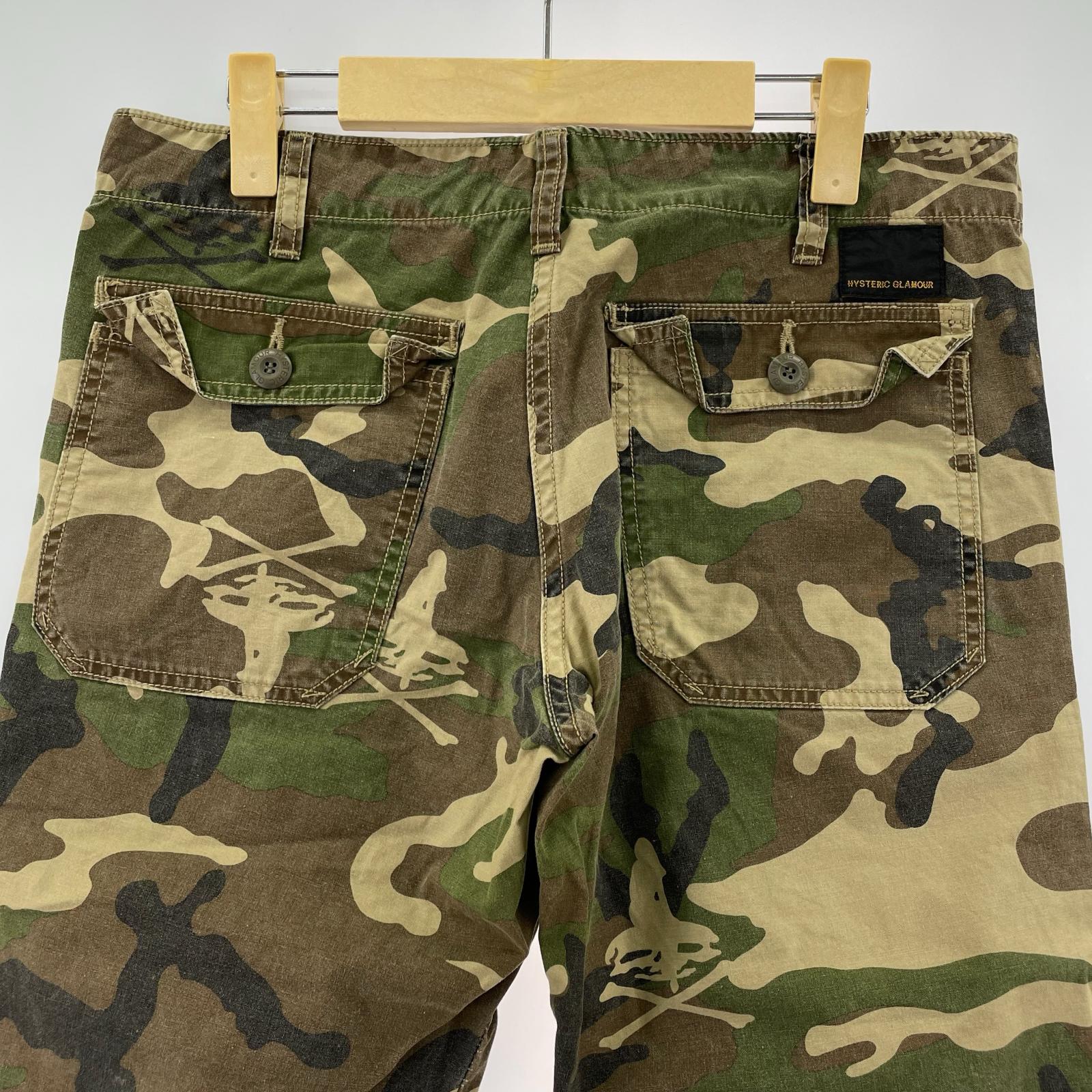 パンツ カモ柄 M M