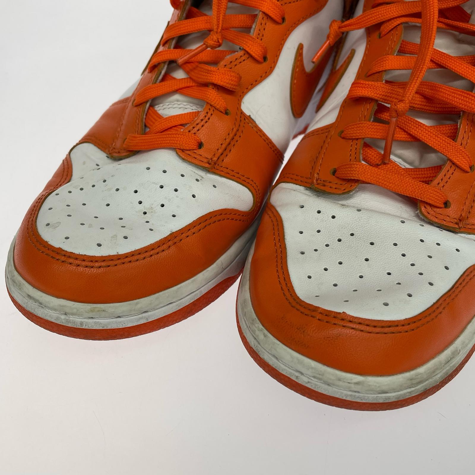 スニーカー NIKE DUNK HIGH ORANGE BLAZE SYRACUSE 27.5cm 27.5cm (US9 1/2 UK9 EU45)