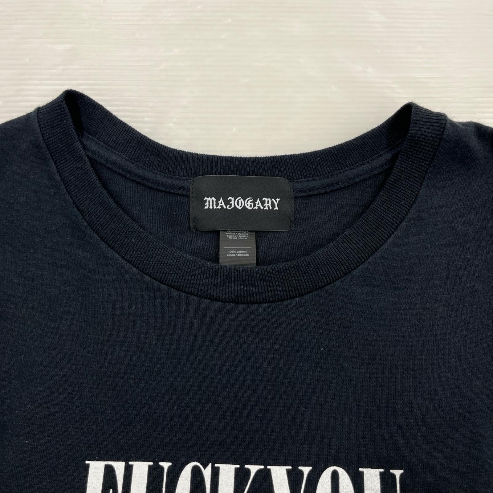 半袖Ｔシャツ MAJOGARY SSｶｯﾄｿｰ FACK YOU 黒（XL） ブラック