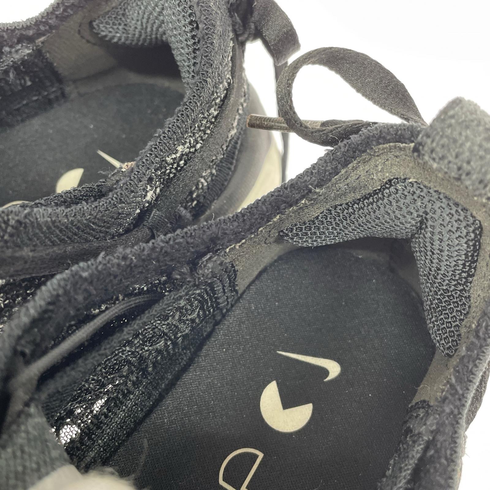スニーカー NIKE フライニットブルーム 22.5cm ブラック