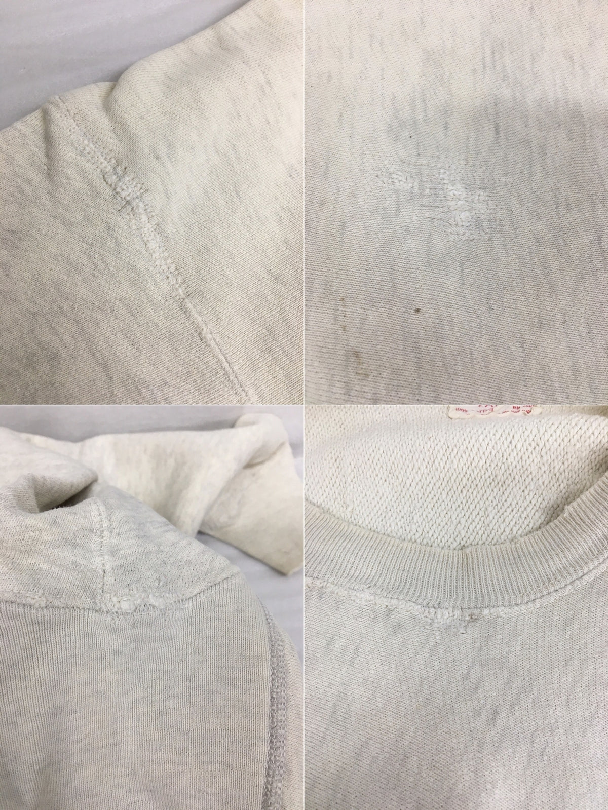スウェット 60s タタキタグ BRYAN COLLEGE リバースウィーブスウェット(L)
