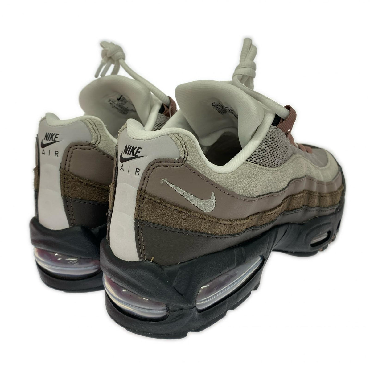 スニーカー AIR MAX 95 VELVET BROWN 25.5cm 25.5cm (US7 1/2 UK7 EU41) ブラウン