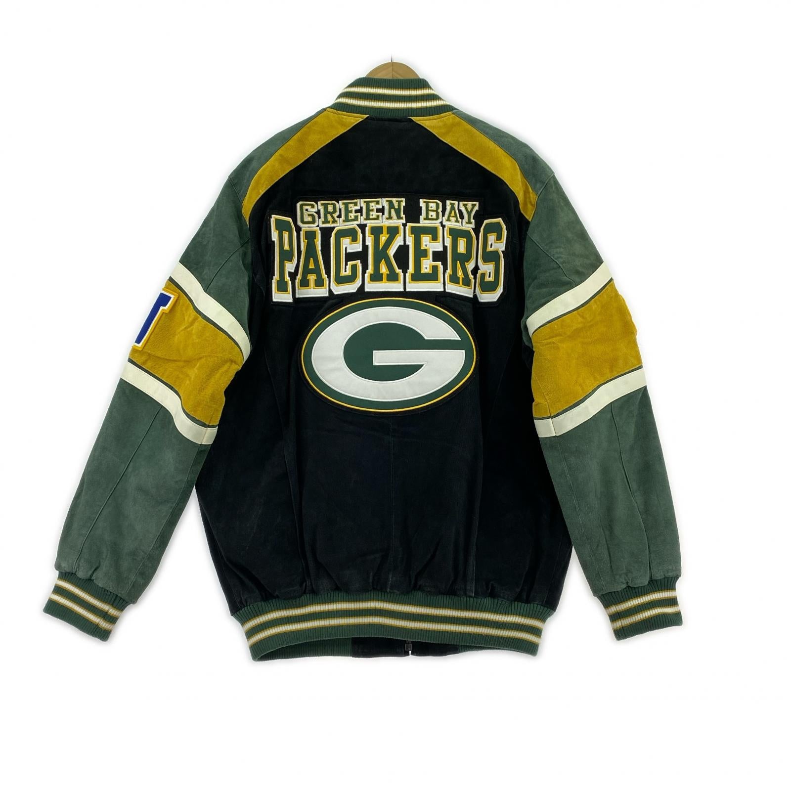 ジャケット NFL Green Bay Packers/レザースタジャン/M M マルチカラー