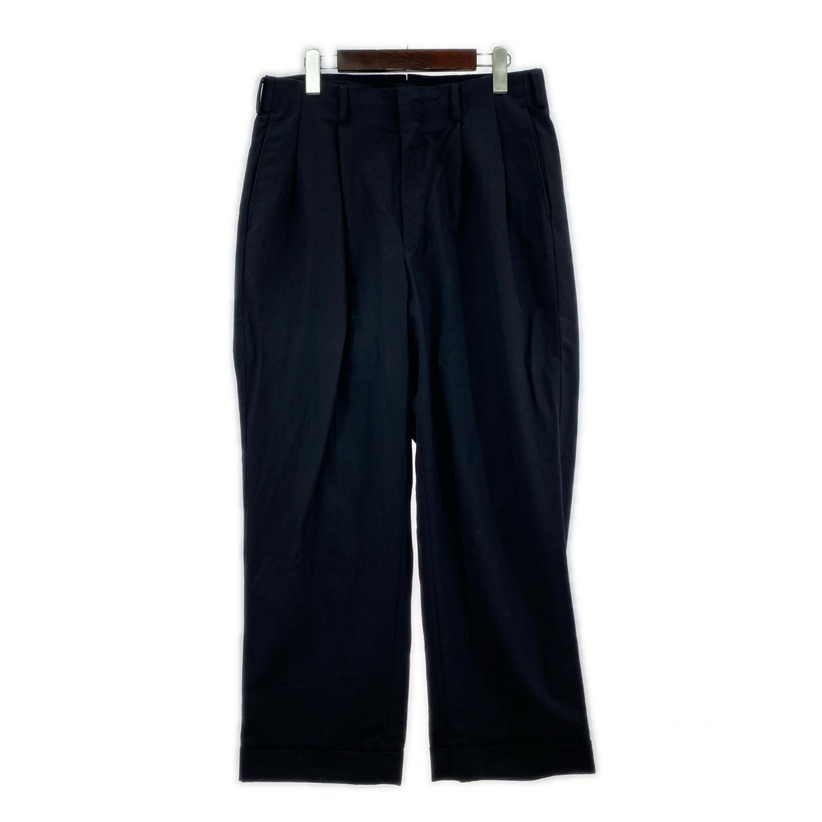 パンツ 24SS Slub Wool Navy Trousers 2 ネイビー