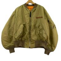 ジャケット 90s USA製 MA-1 ブラウン系