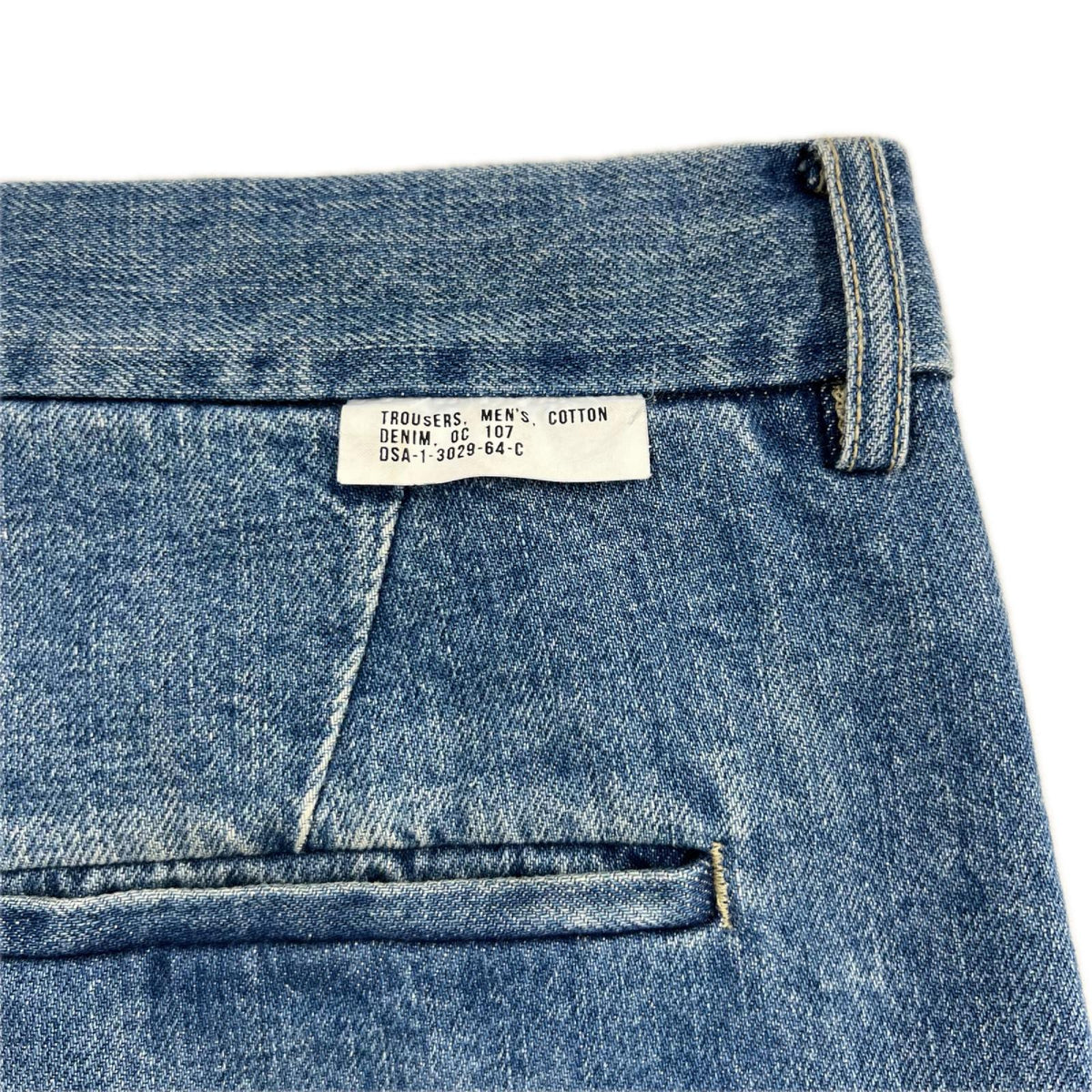 デニムパンツ J.PRESS×KURO CENTER PLEATS DENIM TROUSERS (2) 2 ブルー