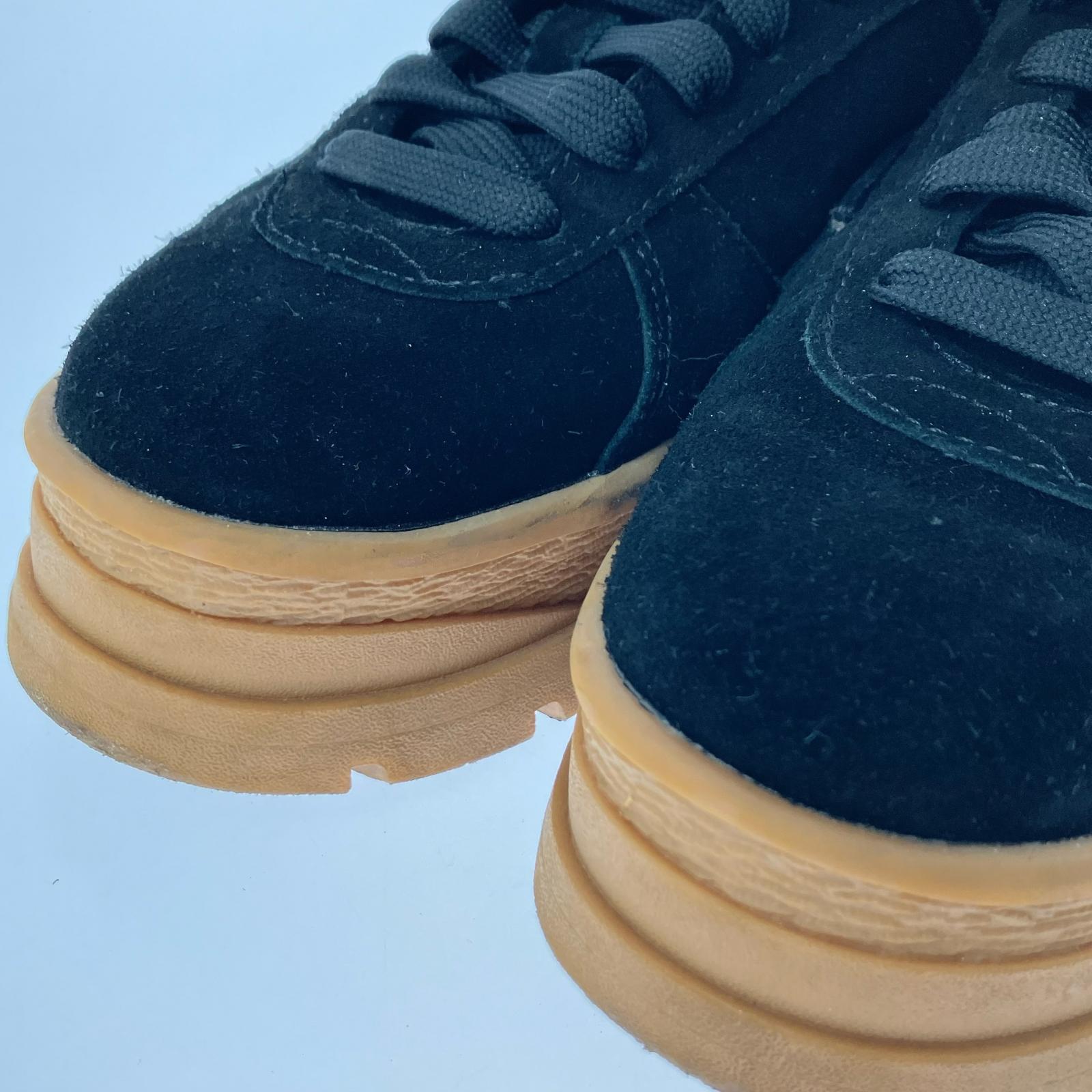 スニーカー RIVO SUEDE リボ 25cm (US7 UK6 1/2 EU40) ブラック