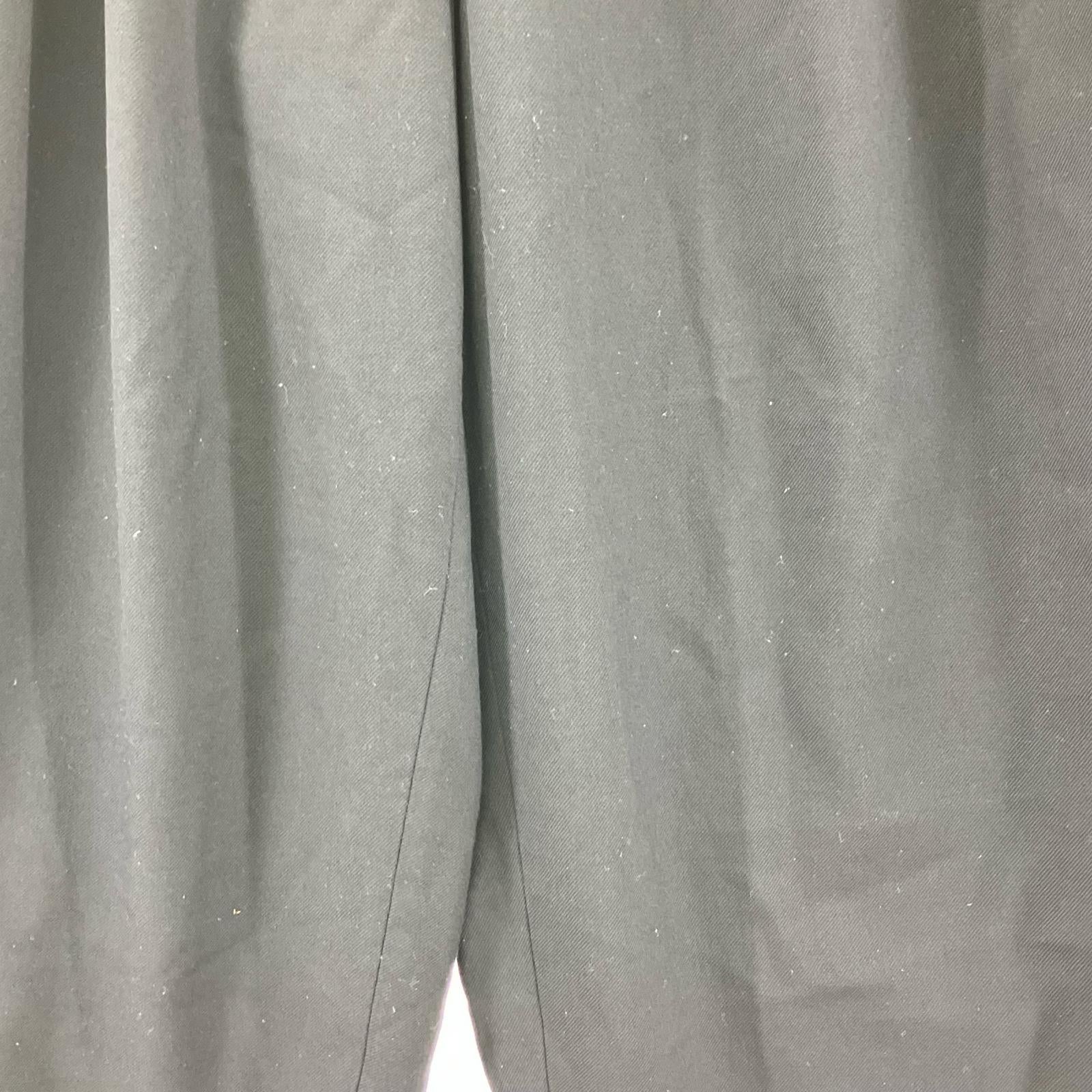 パンツ louren tuck cocoon pants S ブラック