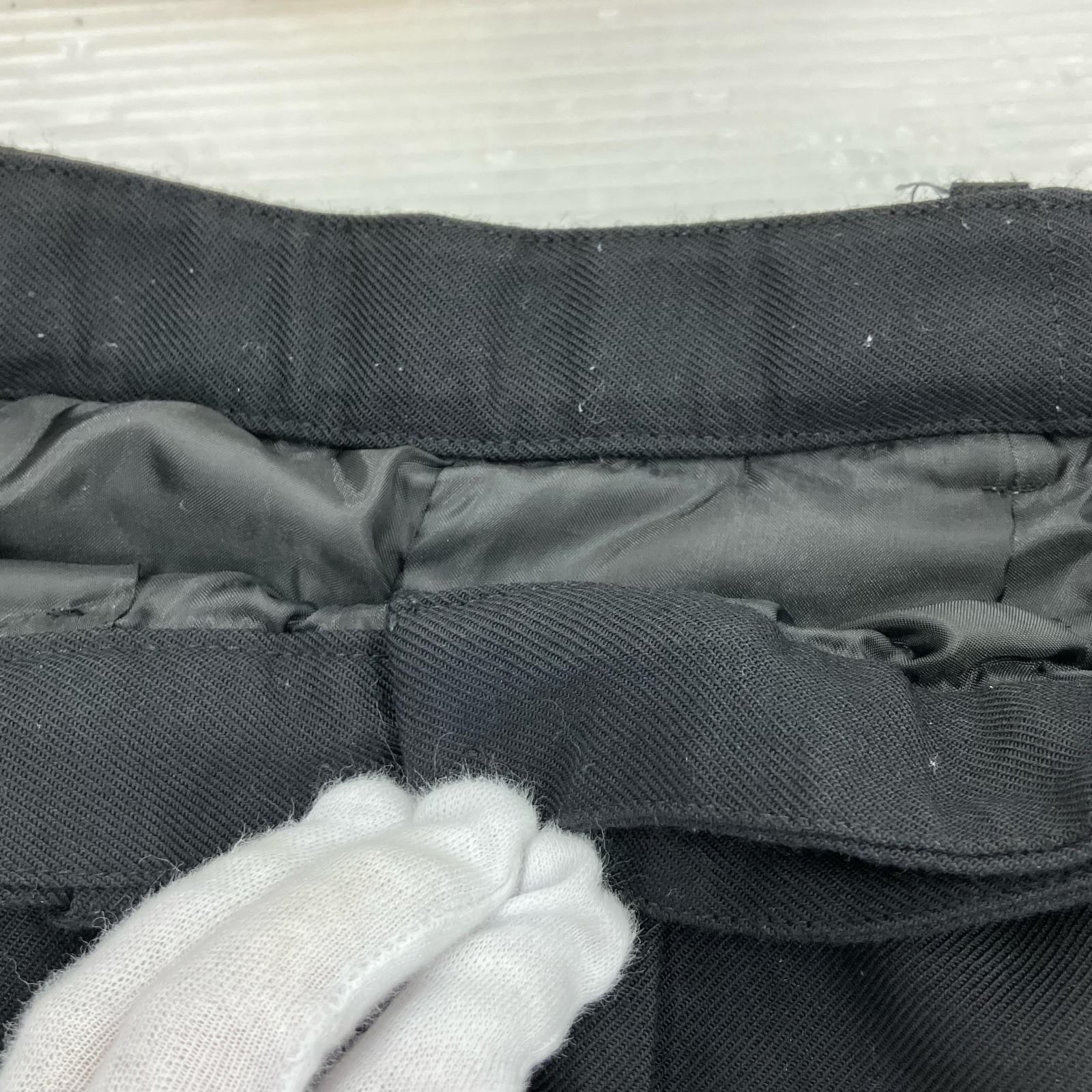 パンツ louren tuck cocoon pants S ブラック