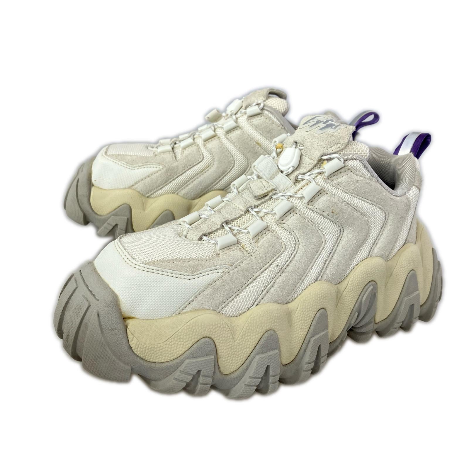 スニーカー EYTYS halo suede off white チャンキーソールスニーカー サイズ37(24.1cm) ホワイト