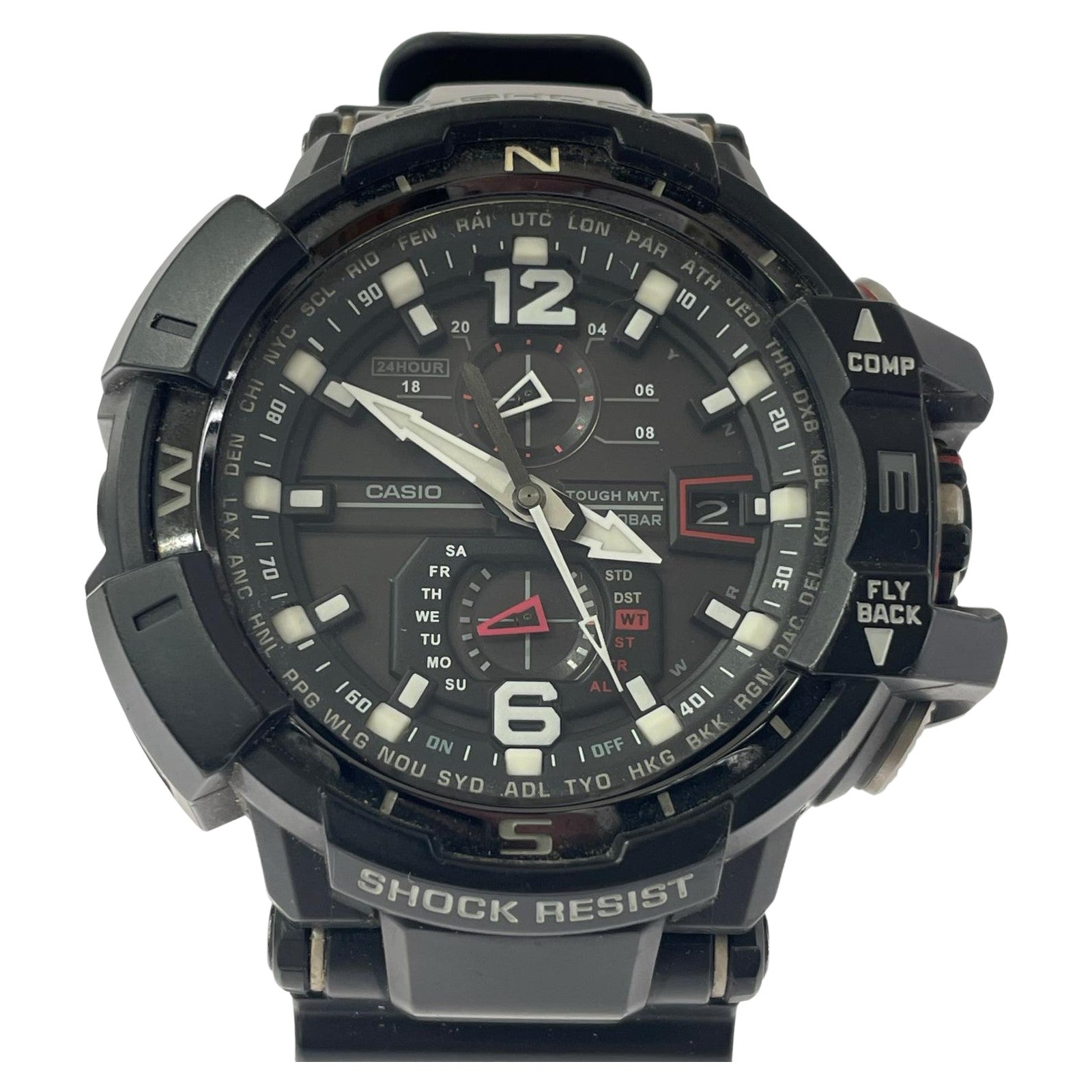 腕時計 GW-A1100/MASTER OF G GRAVITYMASTER ブラック