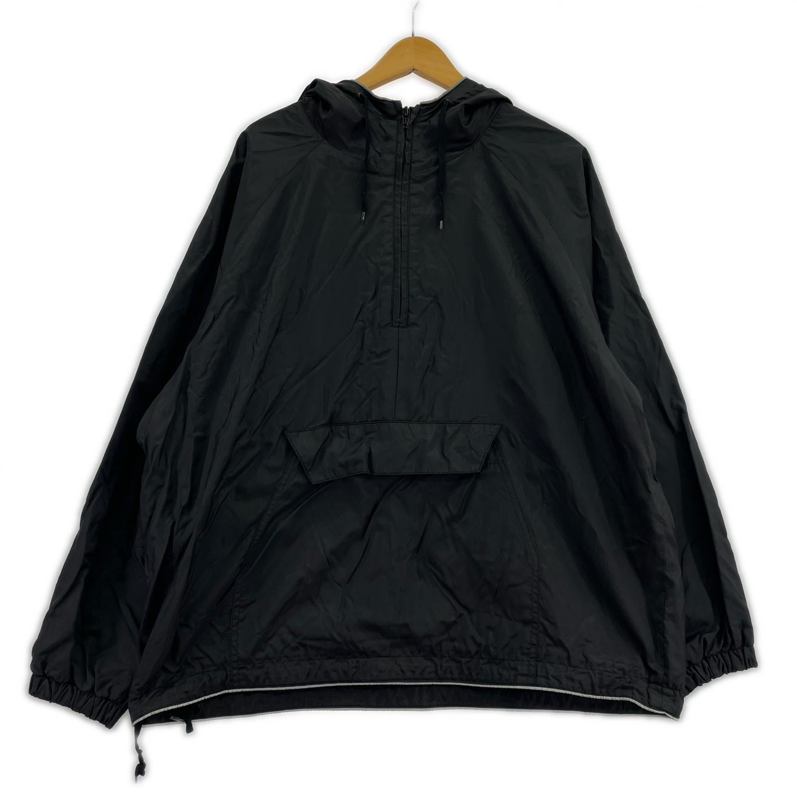 ジャケット アノラックパーカー 黒 L ブラック