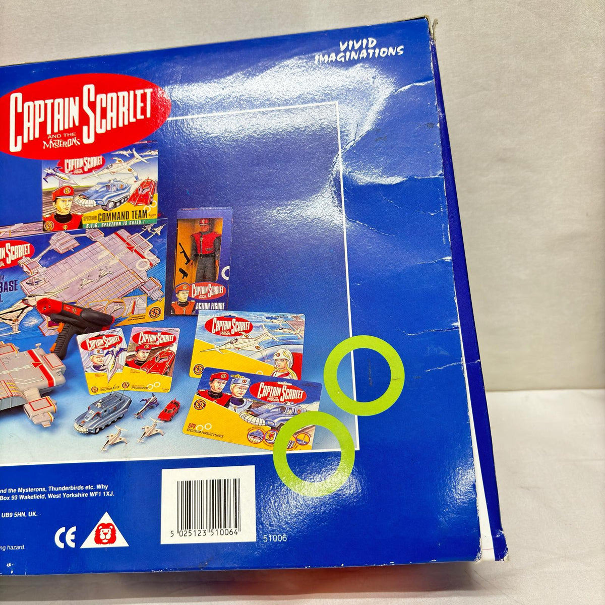 CAPTAIN SCARLET SPECTRUM COMMAND TEAM キャプテンスカーレット VIVID IMAGINATIONS フィギュア/グッズ