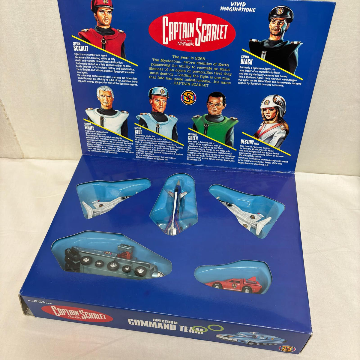 CAPTAIN SCARLET SPECTRUM COMMAND TEAM キャプテンスカーレット VIVID IMAGINATIONS フィギュア/グッズ