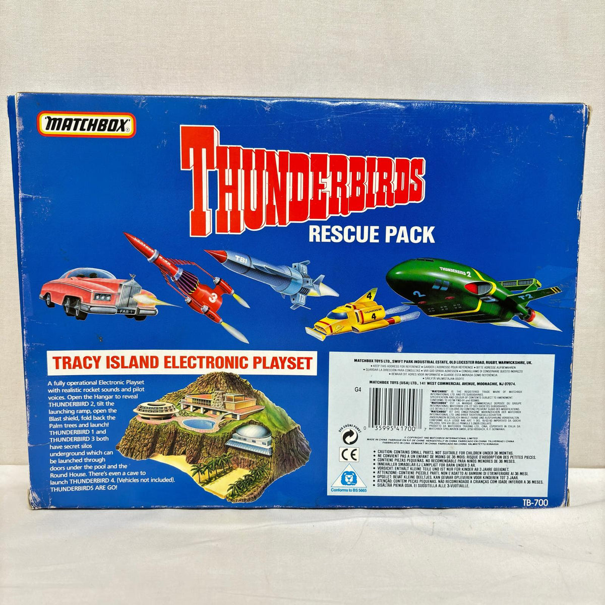 MATCHBOX RESCUE PACK サンダーバード MATCHBOX フィギュア/グッズ