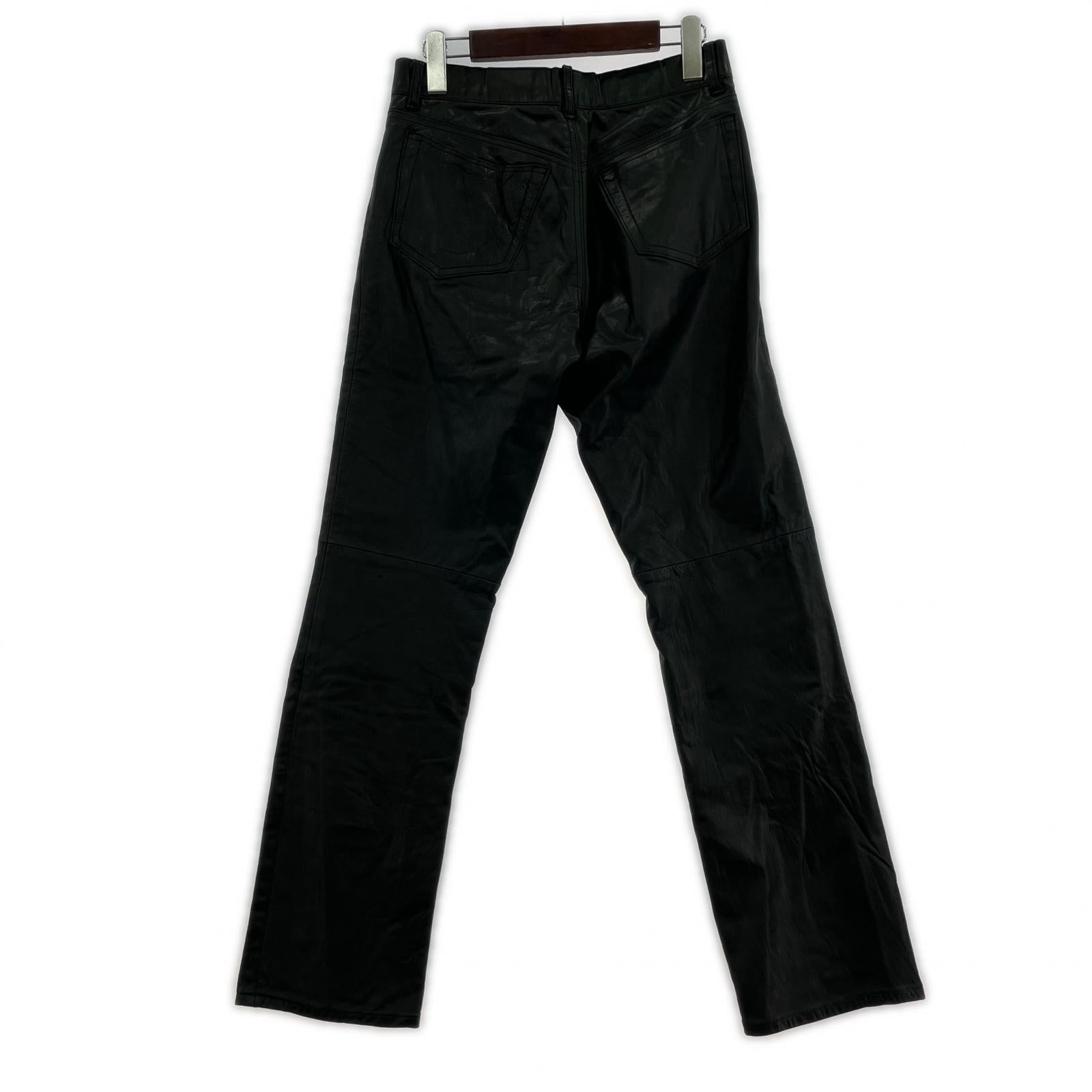 パンツ Leather Pants 1 ブラック