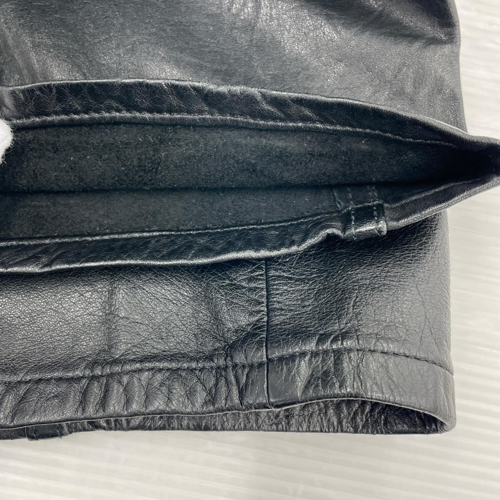 パンツ Leather Pants 1 ブラック