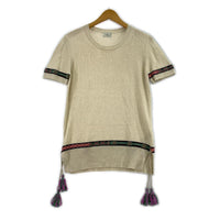 半袖Ｔシャツ シルク混S/Sニット ベージュ 44 44 ベージュ